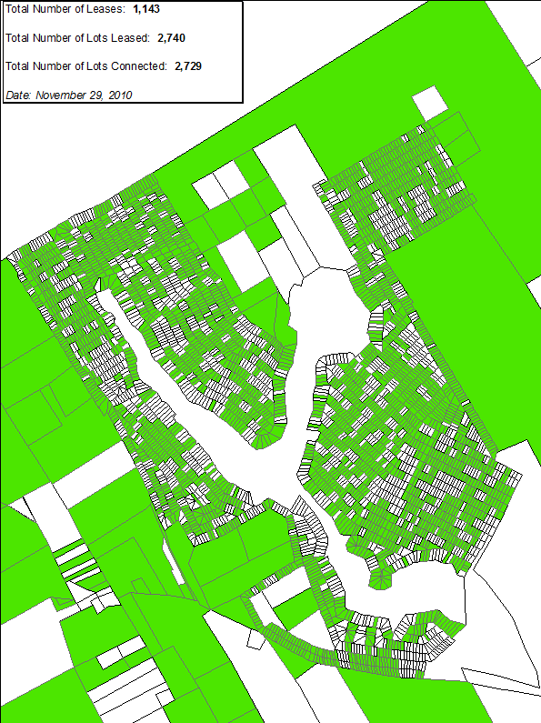 Cade Lakes Subdivision Lease Status