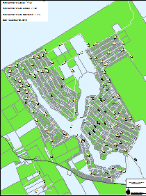 Cade Lakes Subdivision Map